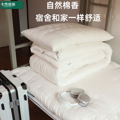 被芯宿舍单人学生子母被a类母婴级3斤棉花被秋冬被芯160cmx210cm