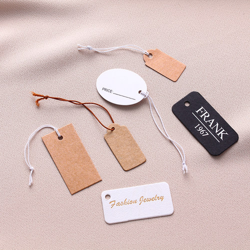 手写价格标签饰品手写吊卡价签卡