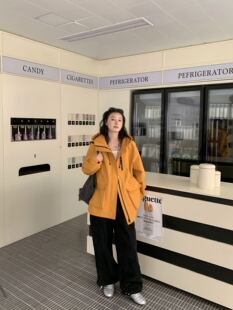 时尚 轩轩魅丽依族27 冲锋衣中长款 女装 连帽百搭显瘦外套女 863大码