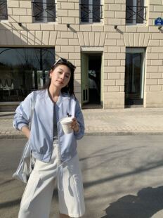 7722小个子百搭时尚 棒球服外套女 轩轩魅丽依族27 特价