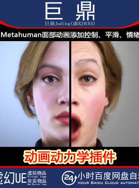 虚幻UE5.6 ZenDyn For Metahuman Animation Dynamics plugin动力