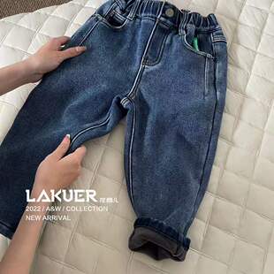 【实体店断码现货】波拉LAKUER拉酷儿MD7739加绒休闲牛仔裤