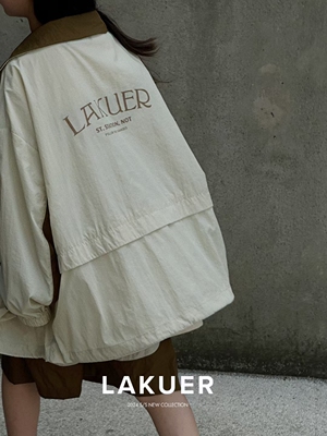 LAKUER拉酷儿品牌童装实体店断码捡漏宽松休闲防晒外套LMX90122