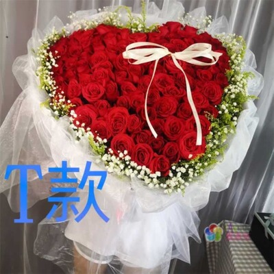 生日表白祝寿红玫瑰陕西汉中花店送花洋县西乡县勉县同城鲜花速递