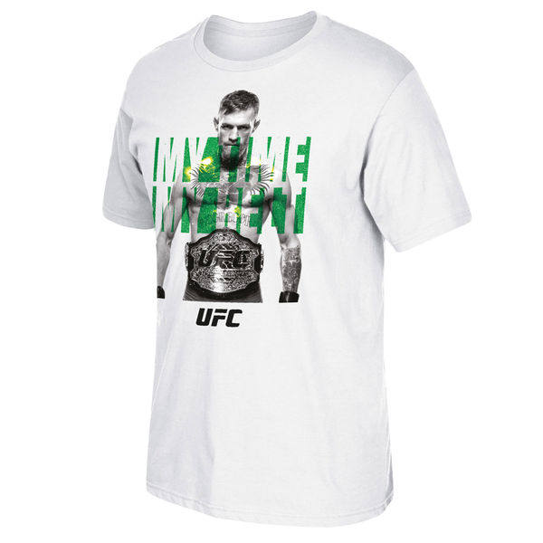 MMA综合格斗 UFC短袖锐步康纳-麦格雷戈(嘴炮)196白色男士T恤