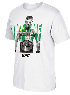 MMA综合格斗 UFC短袖锐步康纳-麦格雷戈(嘴炮)196白色男士T恤