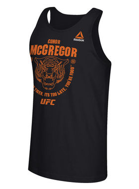 MMA综合格斗UFC男士锐步康纳-麦格雷戈(嘴炮)国际格斗周运动背心
