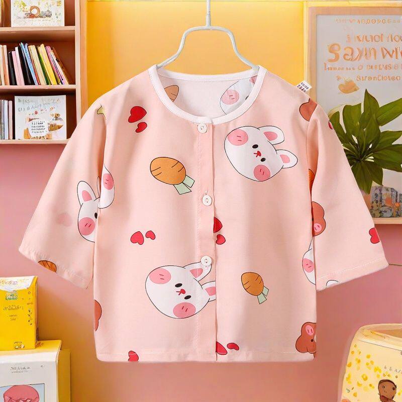 儿童家居服薄款空调服