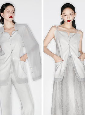 越南小众MUSTHAVE 2024年春季新款多穿搭法设计感时尚三件套