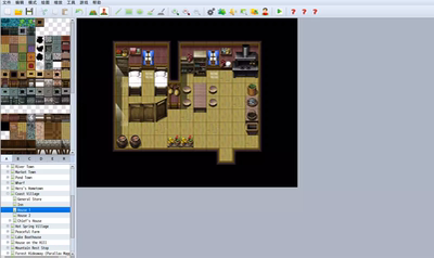 RPGMAKERMV成品地图图块 RPGMV素材 地图图块 成品地图600+ rpgmv
