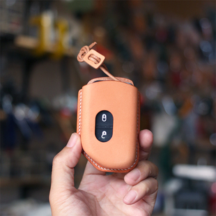 适配JEEP牧马人JL高地真皮个性 钥匙包丛林卢比肯手工钥匙套