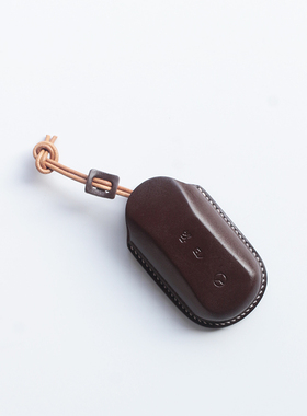 适用奔驰E260L E300L真皮纯手工定制塑形精致钥匙套包男女高级感