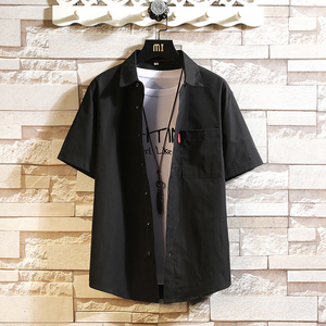 夏新款男大码打底衫宽松短袖T恤百搭印花体恤/D7080p22，男装T恤，电商A012