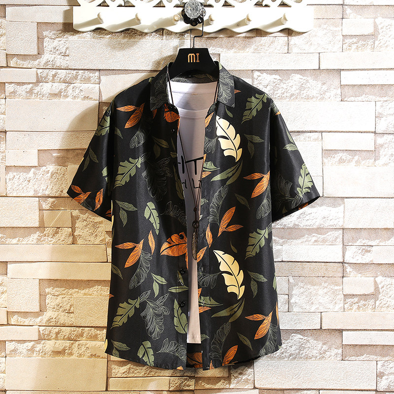 夏新款男大码宽松短袖打底衫T恤百搭印花体恤/7104p35，男装T恤，电商A012