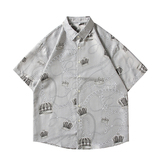 夏新款男大码打底衫宽松短袖T恤百搭印花体恤/7098/p27，男装T恤，电商A012