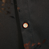 春季青少年长袖休闲宽松外套大码印花衬衫T恤衬衣/2251P45，男装T恤，电商A012