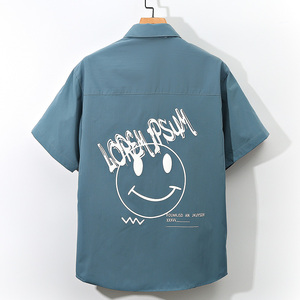 夏季男大码打底衫宽松短袖T恤百搭印花体恤/D7085p27，男装T恤，电商A012