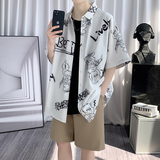 夏新款男大码打底衫宽松短袖T恤百搭印花体恤/7110p35，男装T恤，电商A012