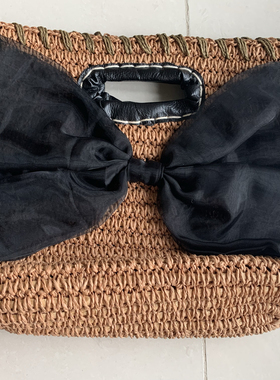 出口藤编/草编休闲包