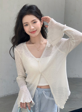 外搭开衫高级感配裙子夏季防晒衫