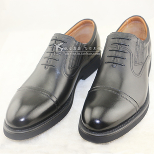 南航深航飞行员真皮英伦正装商务皮鞋德比鞋黑色一脚蹬通勤牛皮
