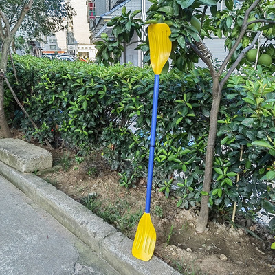 塑料划桨划船桨二节双头桨 塑料材质 儿童跳舞道具 独木舟船桨