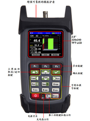 数字场强仪德力DS2000A有线数字电视误码率测试仪DS2000B/C电平表