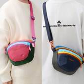 多巴胺休闲儿童斜挎包亲子学生新款 大容量单肩包运动小背包外出包