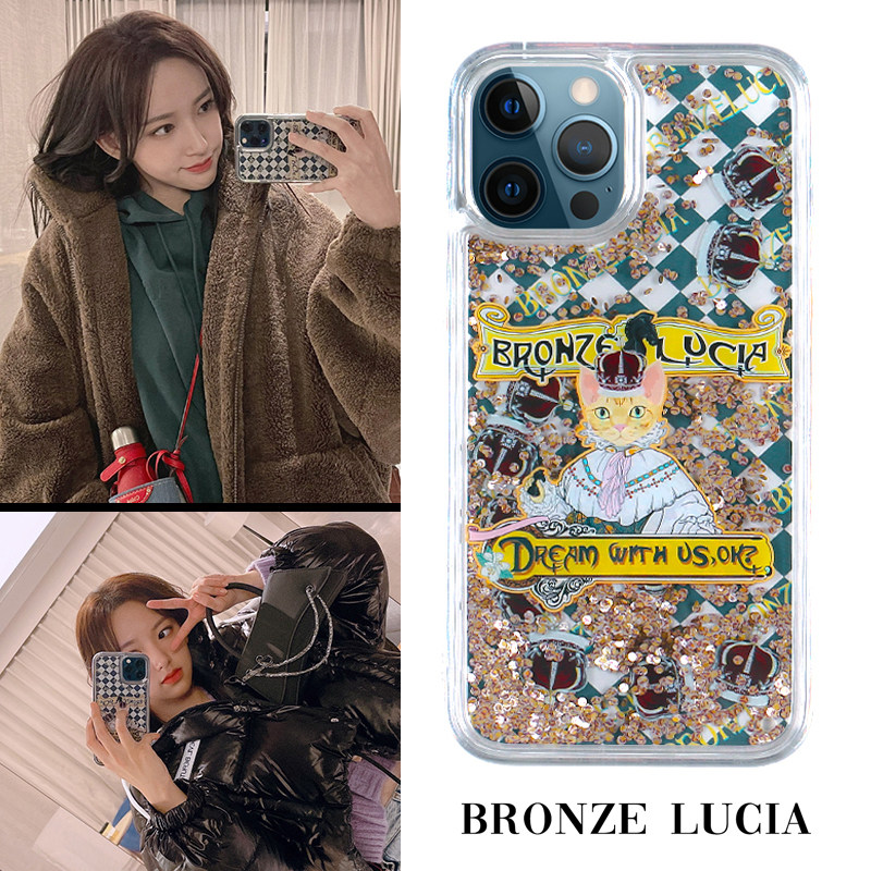 Bronze Lucia适用程潇同款iphone13promax