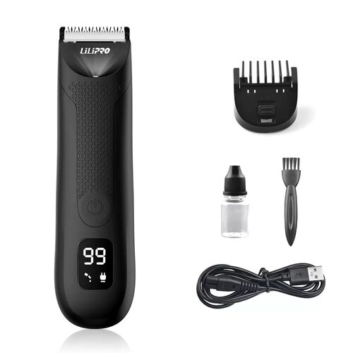 Body Hair Trimmer Balls Shaver for Men Pubic Hair Removal