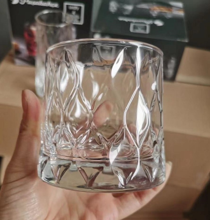 帕莎进口日式棱镜威士忌杯酒杯个性杯子酒吧北欧ins风轻奢玻璃杯