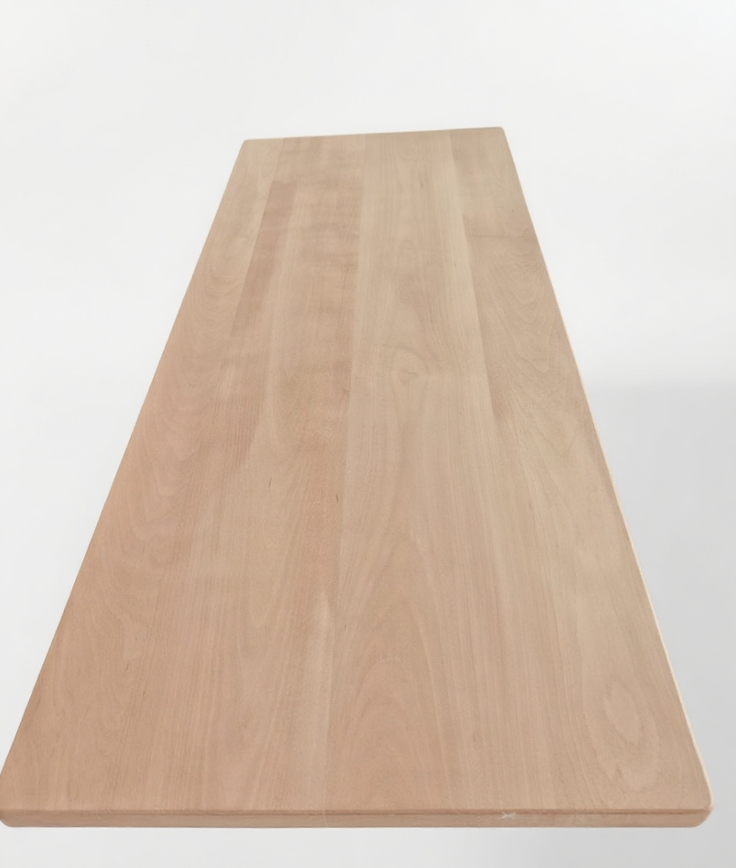 进口榉木实木台面桌面板升降桌台面定制