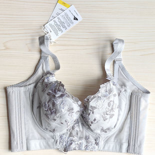 80B85C美容院软钢圈聚拢内衣收副乳上托防下垂美背调整型文胸性感