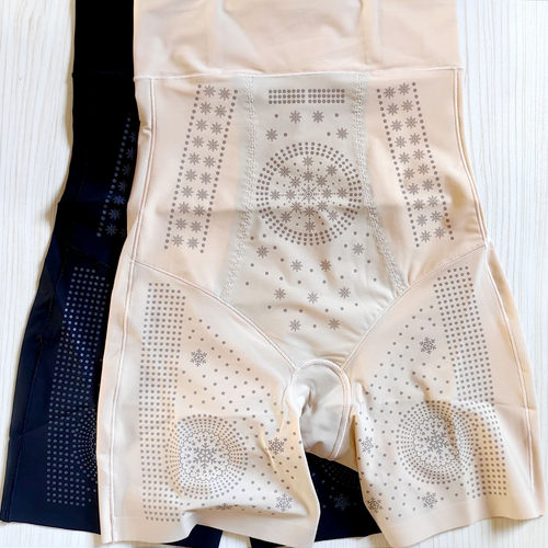 夏季高腰超薄无痕提臀塑身三分裤