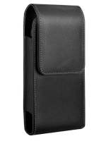 Vertical ultra-thin magnetic phone bag, black men's waist clip, phone case, wear belt, hang waist, phone waist bag for work thumbnail 6
