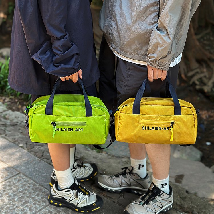 户外男女童运动水桶包宝宝休闲野餐收纳斜挎包儿童出门旅游手提包