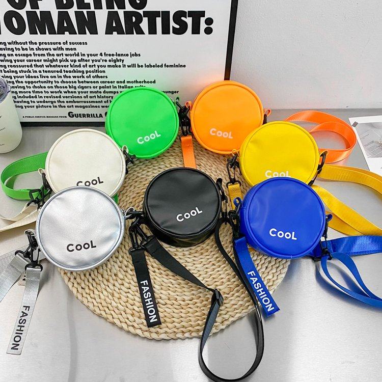 圆形COOL超火小包包儿童小挎包男孩潮酷夏季女宝宝可爱零钱包轻便,童装/婴儿装/亲子装,包包,淘宝优惠券,粉丝福利购,淘宝优惠卷