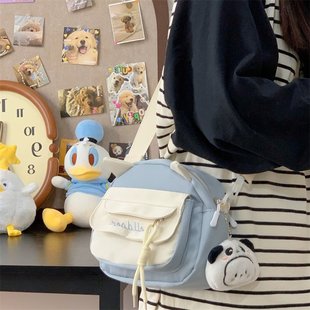 儿童挎包女童可爱春游包包2025新款小学生女孩洋气背包斜挎小包女