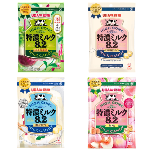 日本进口悠哈味觉糖特浓牛奶糖