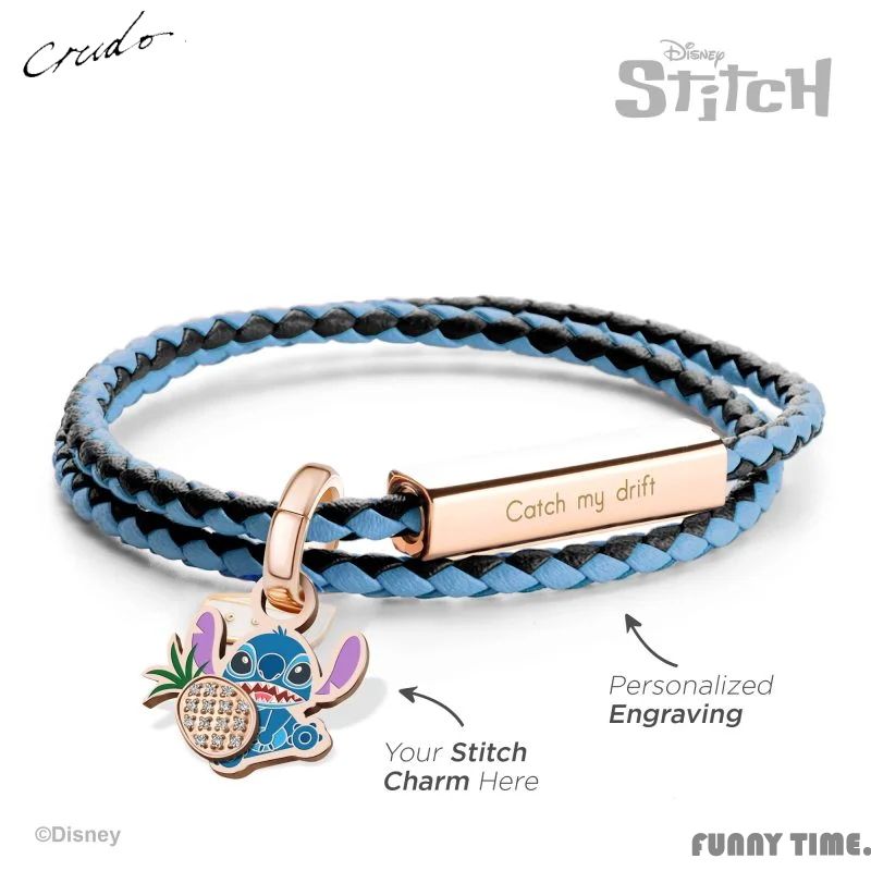 Crudo史迪仔情侣闺蜜手链可定制