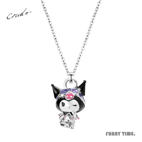 库洛米纯银项链情侣闺蜜礼可刻字