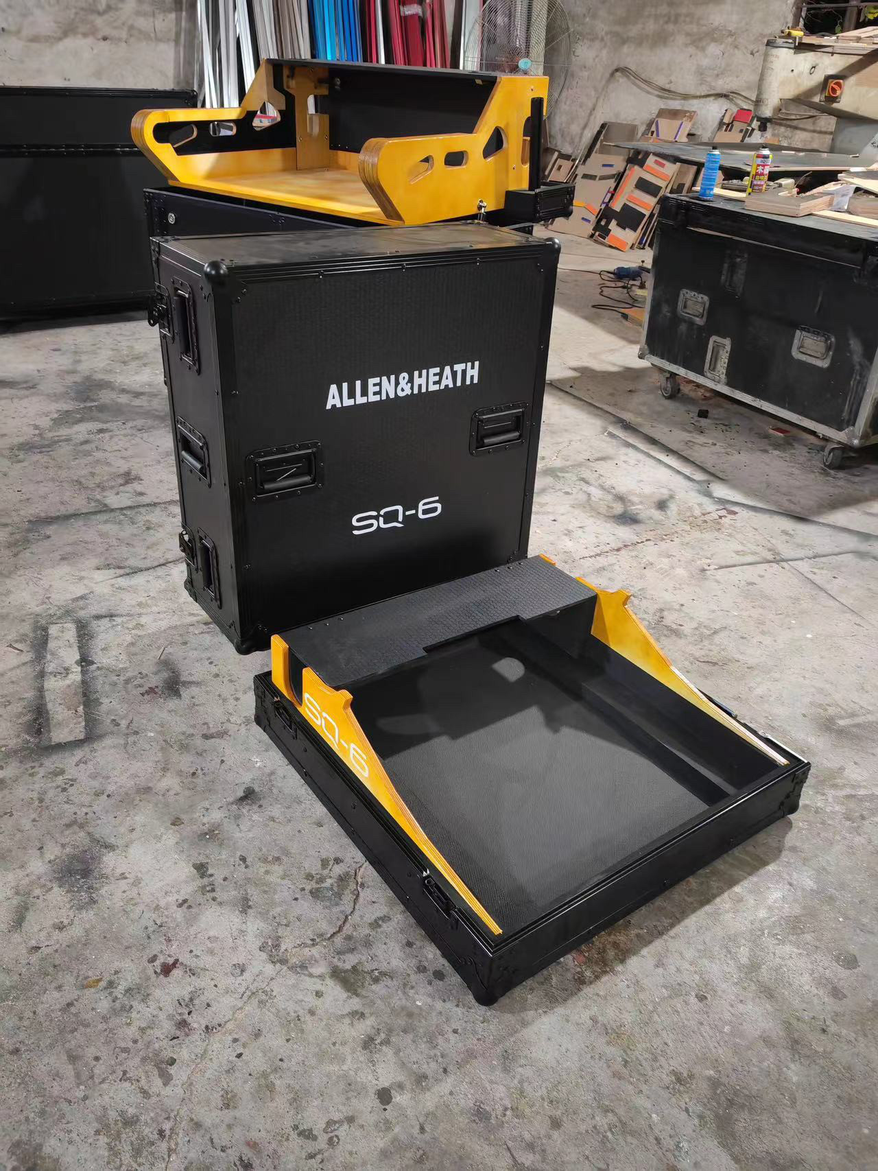 ALLEN&HEATH SQ-6调音台航空箱 机箱艾伦赫赛SQ-6专业调音台机箱