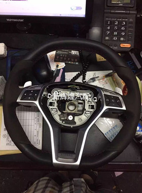 新款奔驰AMG方向盘A45 GLA45 CLA45 C63方向盘总成 AMG版 E级