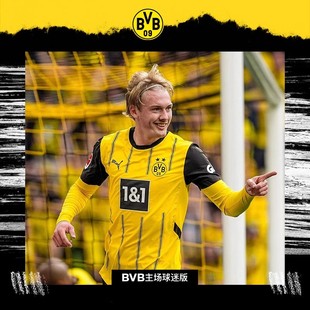 足球服774946 小李子彪马多特蒙德24 球衣短袖 主场球迷版 25赛季