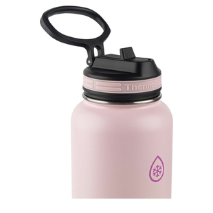 Thermoflask 40盎司不锈钢保温水瓶带吸管和壶嘴盖2 个装美国直邮