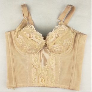 YY皇室经典长文胸身材管理器薄大码95G内衣收副乳聚拢收胃调整型