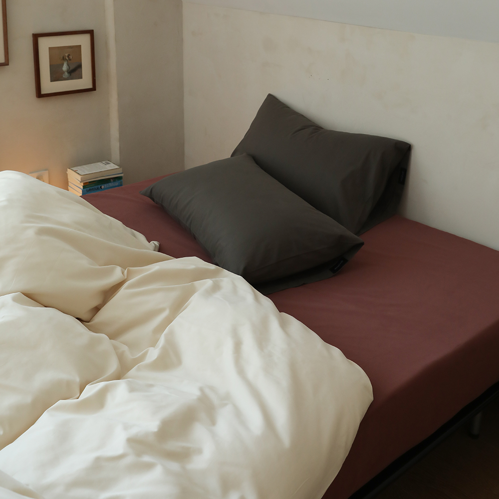 在耳边100S双股加厚全棉磨毛套件