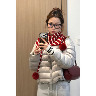 小众休闲白鸭绒羽绒服百搭薄款 FBB 韩版 胶囊羽绒服 外套 WORKS