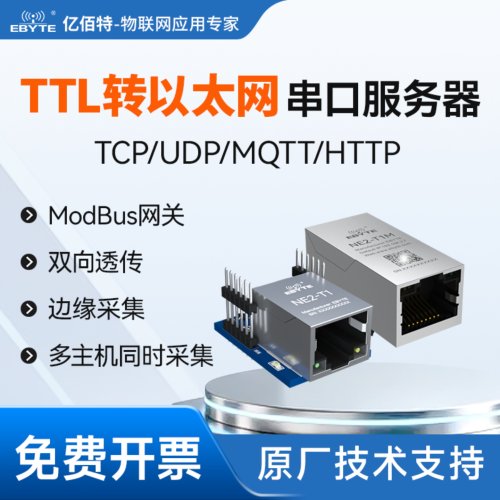 TTL串口转以太网超级网口