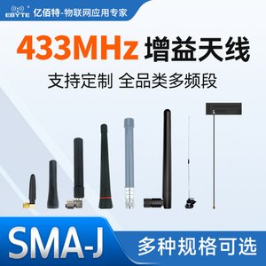433M专用 全向高增益玻璃钢平板定向天线SMA吸盘FPC接收发射天线